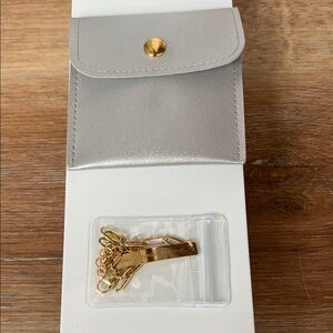 Elegant Breast Cancer Survivor Gold Chain Medical Bracelet NWT